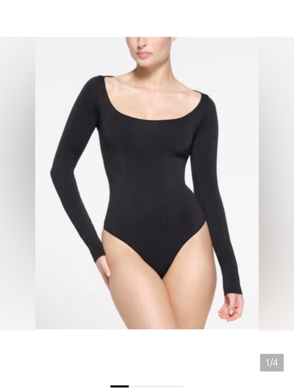Skims long sleeve bodysuit